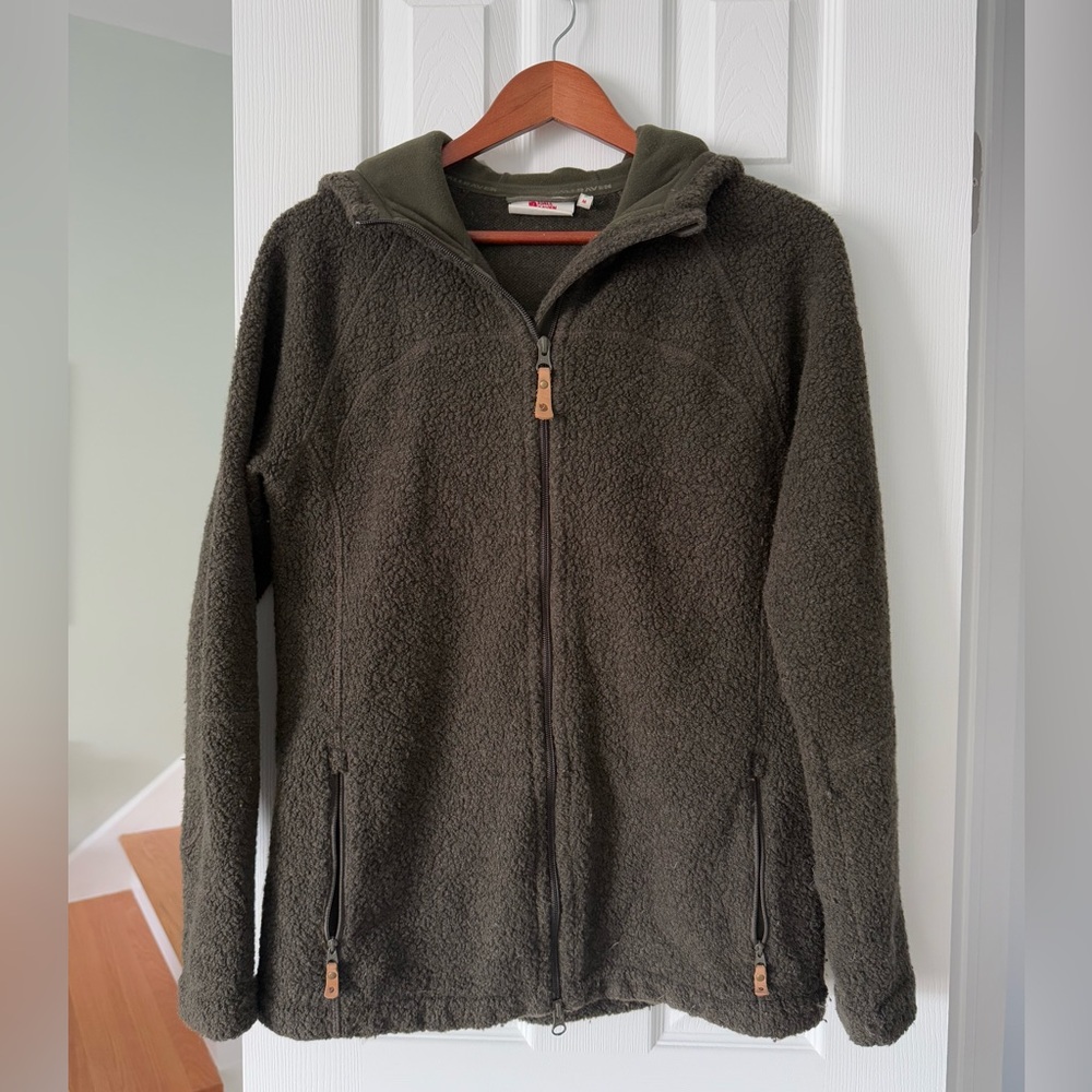 Fjallraven Kaitum Deep Forest Fleece Hoodie